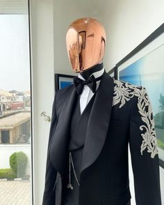 Prom Suits For Men Unique, Men's Tuxedo Wedding, Shawl Lapel Tuxedo, Prom Suits For Men, Costume Africain, Man Suits, Suits Prom, Black Shawl, Suits Men