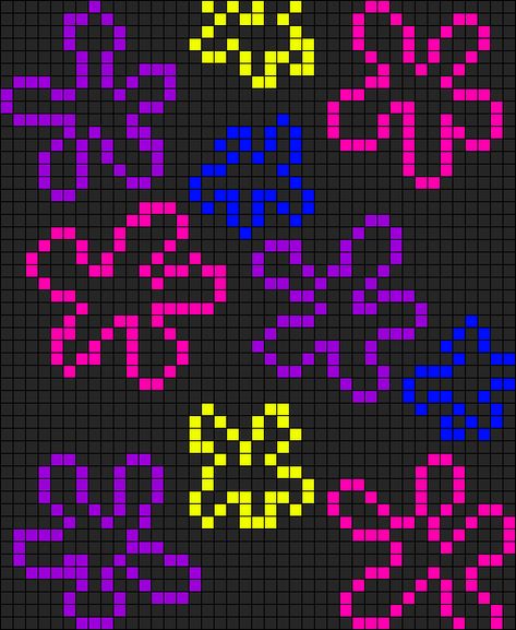 Alpha pattern #145236 variation #278772 | BraceletBook Spongebob Pixel Art, Graph Art, Lost Lands, Acnh Design, Beads Pattern, Perler Art, Sponge Bob, Pixel Pattern, Crochet Tapestry