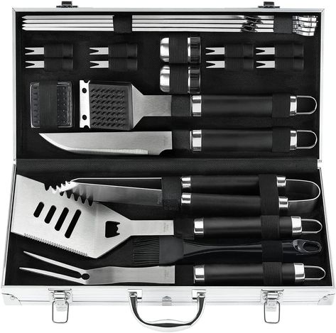 Father Days Gifts, Father Days, Meat Knife, Bbq Kit, Stainless Steel Bbq Grill, Grill Kit, Grill Cleaning, Grilling Utensils, Grill Tools