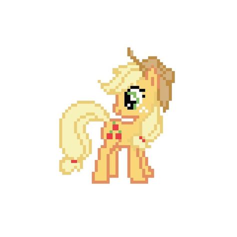 Apple Jack, My Little Pony, Cross Stitch, Pattern