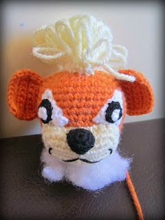 Pokemon Amigurumi, Pokemon Hat, Pokemon Crochet, Crochet Pokemon, Pokémon Stuff, Shaggy Hair, Half Double Crochet, Crochet Patterns Amigurumi, Slip Stitch