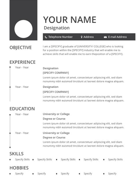 30+ Best Resume Formats - DOC, PDF, PSD | Free & Premium Templates Resume Form, Simple Resume Format, Job Resume Format, Resume Format Download, Resume Pdf, Free Resume Template Download, Best Resume Format, Sample Resume Templates, Basic Resume