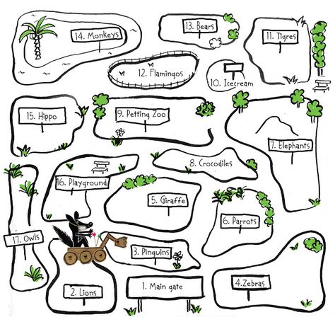 The difference of 25: Zoo map Zoo Map Illustration, Zoo Map Design, Zoo Blueprints, Zoo Layout, Zoo Games, Zoo Map, Snapchat Avatar, Zoo Design, San Antonio Zoo