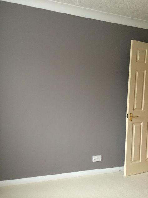 Grey wall, cream carpet, white ceiling x Grey Carpet Paint Wall Colors, White Walls Grey Carpet, Grey Walls Cream Carpet, Cream Rug Grey Carpet, Green Wall Grey Carpet, Cream Carpet Bedroom, Grey Feature Wall, Cream Carpet, Feature Wall Bedroom