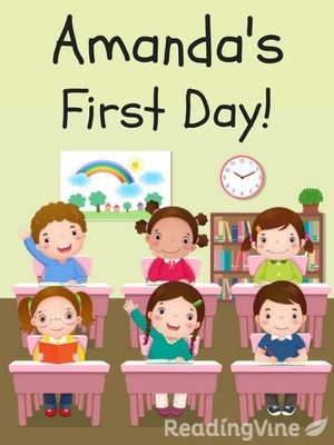 Amandas first day Special Education Data Sheets, First Day Printable, 1st Grade Reading, Reading Activity, Middle School Language Arts, Short Stories For Kids, About School, 2nd Grade Reading, Kids Study