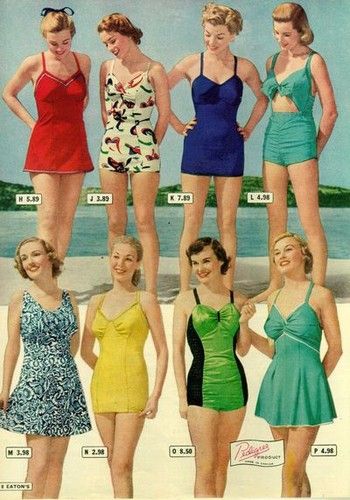 Fashion 1940s, Vintage Bathing Suits, Vintage Swim, Diane Keaton, Look Retro, Vintage Swimsuit, Vintage Swimwear, Vintage Swimsuits, 40s Fashion