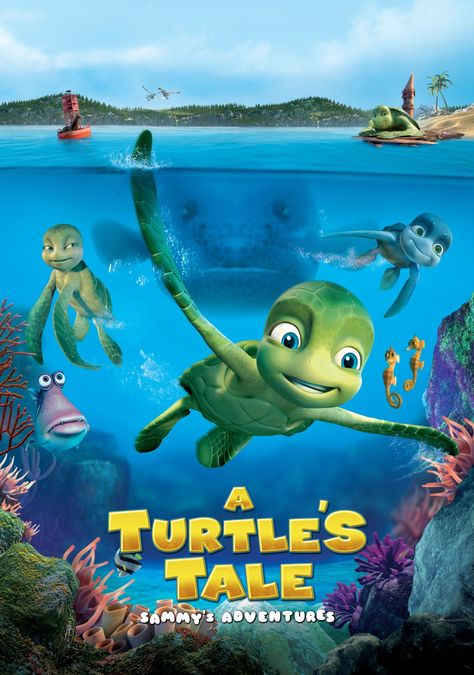 A Turtle's Tale: Sammy's Adventure (2010) Secret Passage, Dr Dolittle, 3d Cinema, Melanie Griffith, Adventure Movie, Adventure Film, Movies 2017, A Turtle, California Beach