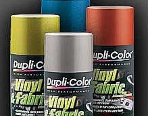 You can paint Vinyl with this stuff! Vinyl Furniture, Spray Paint Furniture, How To Spray Paint, Paint Vinyl, Vinyl Chairs, Painted Vinyl, Exterior House Paint, Fabric Spray, Old Chairs