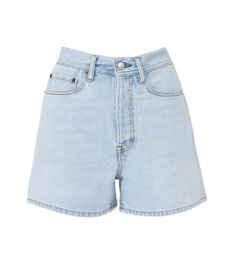 Shorts High Waisted, Light Blue Shorts, High Waisted Jean Shorts, High Rise Denim Shorts, Blue Denim Shorts, Light Blue Jeans, Blue Jean Shorts, High Waisted Shorts Denim, Designer Shorts