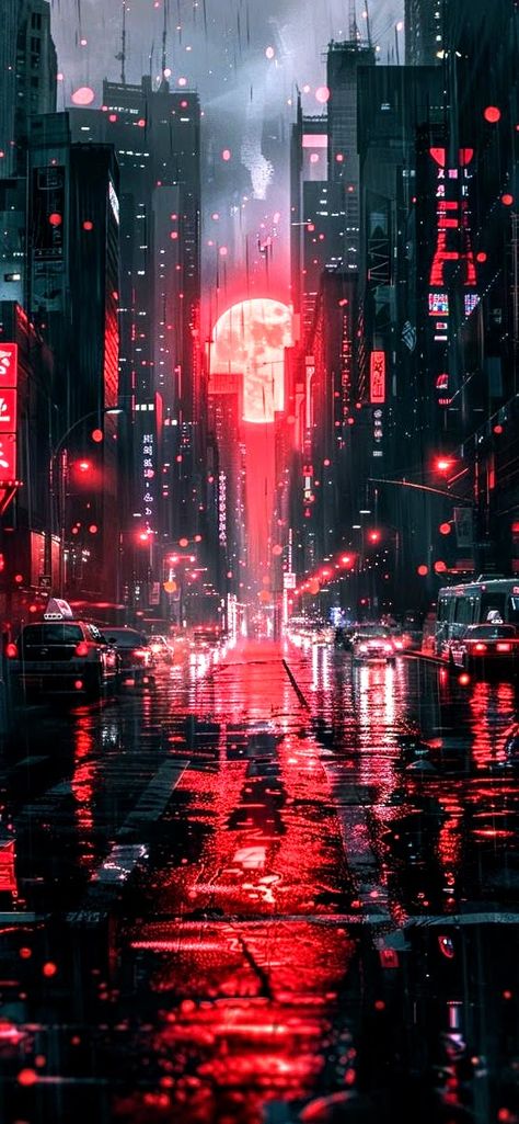 Red Rising Wallpaper, Red City Background, Red Japanese Aesthetic, Red Cyberpunk Aesthetic, Red City Aesthetic, Red Asthetics Wallpaper, Cyberpunk Aesthetic Wallpaper, Red Cyberpunk, Bg Wallpaper