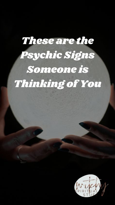 Have you ever wondered why you’ve experienced some of the strange phenomena or if you can feel someone thinking about you? If so, you’re far from alone. Several psychic signs might indicate that someone has you on their mind. #divination #witchcraft Someone Thinking, Psychic Dreams, Itchy Nose, Signs From The Universe, Spiritual Stuff, Thinking About You, Thinking Of Someone, Deep Truths, If You Love Someone