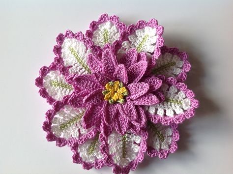 Easy Crochet Flower, Irish Lace Crochet Pattern, Crochet Flower Squares, Crochet Sun, Crochet Leaf, Crochet Garden, Crochet Leaf Patterns, Flowers Easy, Crochet Flowers Easy