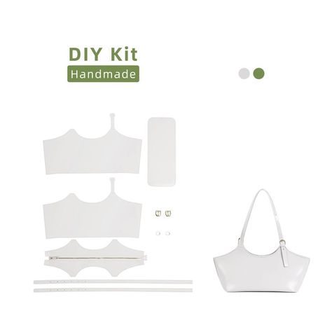 DIY Leather Bag Collection #handmade #handmadebags #handmadewithlove #handmadeisbetter #handmadeacessories Diy Bag Kit, Diy Handmade Bags, Leather Kits, White Hardware, Handmade Leather Bag, Armpit Bag, Diy Leather Bag, Sewing Kits, Diy Bags Patterns