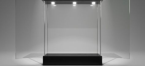 How To Build A Display Case, Diy Acrylic Display Case, Acrylic Display Stands Ideas, Diy Display Case, Diy Eiffel Tower, Diy Display, Acrylic Display Stands, Acrylic Display Case, Hat Display