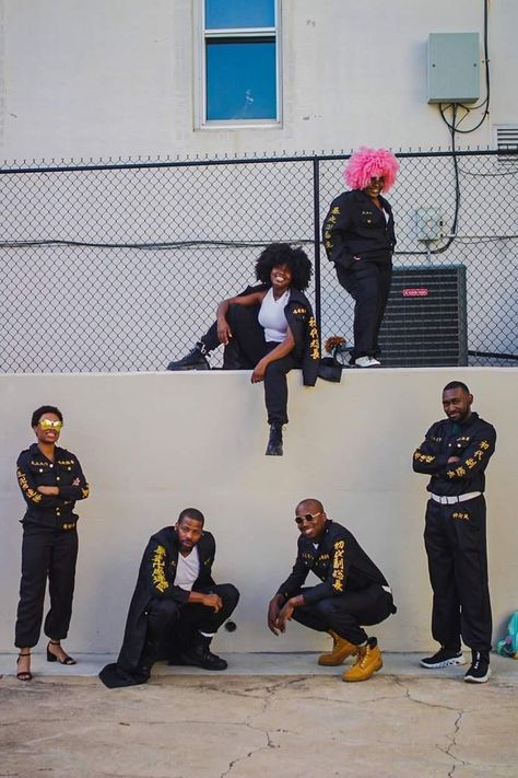 Black Anime Cosplay, Chibi Squad, Tokyo Revengers Toman, Tokyo Revengers Cosplay, Tokyo Manji Gang, Black Cosplayers, Makup Looks, Cosplay Photoshoot, Black Cosplay