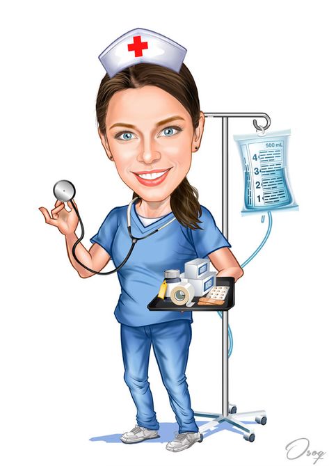 Nurse Caricature, Doctor And Nurse, Nurse Cartoon, Nurse Photos, Nurse Art, Lip Wallpaper, Caricature Sketch, Birthday Cartoon, Caricature From Photo