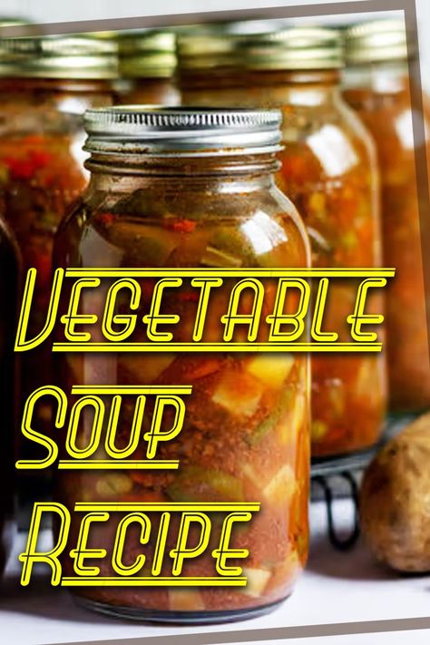 Canning is such a fun time, but if you can a lot (like us) you’re probably looking for new ideas every day! This week, why not try canning Vegetable Soup?? • • All credits go to the fabulous @elisenew • • #VegetableSoup #canning #DenaliCanning #recipe #Denali #canningrecipes #WhatCanICanWednesday Can Vegetable Soup, Canning Vegetable Soup, Can Soup Recipe, Vegetarian Vegetable Soup, Canning Soup Recipes, Garden Vegetable Soup, Freezing Vegetables, Pressure Canning Recipes, Low Acid Recipes