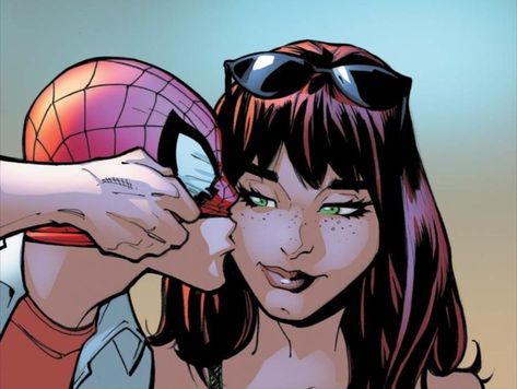 Spider Man And Mary Jane, Mary Jane Spiderman, Web Slinger, Pfp Girl, Mary Jane Watson, The Amazing Spider Man, Marvel Spiderman Art, Ultimate Spiderman, Amazing Spider Man