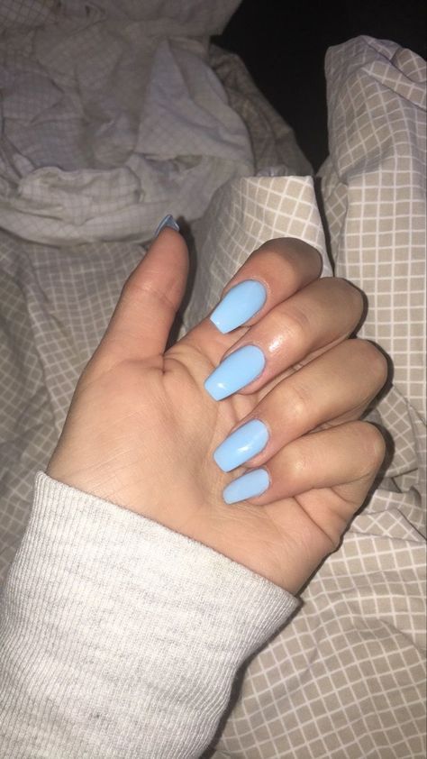 Blue Nail Ideas, Blue Gel Nails, Nail Board, Seafoam Blue, Blue Acrylic Nails, Gel Nails Diy, Finger Nails, Cute Acrylic Nail Designs, Classy Acrylic Nails