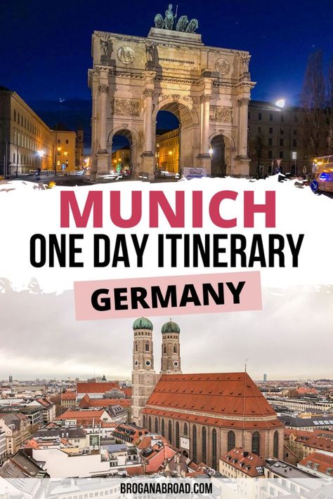 Munich Itinerary, Day Trips From Munich, Germany Itinerary, Munich Travel Guide, Big Pond, Munich Travel, Europe Itineraries, Neuschwanstein Castle, Perfect Itinerary