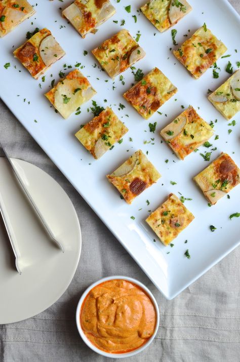 Spanish tapas style Tortilla Española Bites with @presidentcheese  Manchego from Always Order Dessert #artofcheese Spanish Tapas Recipes, Tapas Party, Tapas Recipes, Spanish Tapas, Manchego, Small Bites, Gourmet Recipes, Appetizer Recipes, Game Day