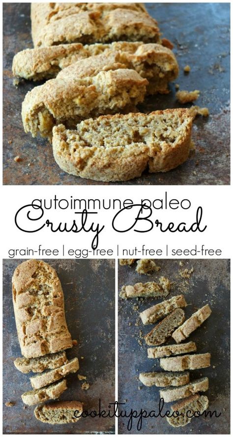 Aip Baking, Autoimmune Protocol Recipes, Autoimmune Paleo Diet, Autoimmune Recipes, Autoimmune Paleo Recipes, Grain Free Bread, Aip Paleo Recipes, Paleo Bread, Aip Recipes