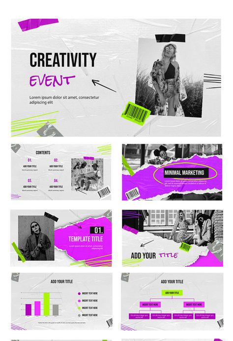 Ppt Template Free Download, Ppt Free, Marketing Powerpoint, Business Ppt, Marketing Planner, Green Mountains, Ppt Design, Word Templates, Creative Personality