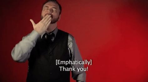 "Thank you" (Sign Language) Thank You Sign Language, Hand Sign Language, Learning Asl, Asl Videos, Asl Sign Language Words, Language Practice, Sign Language Lessons, Sign Language Phrases, Sign Language Interpreter