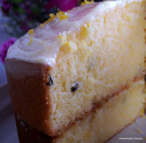 Granadilla Cake, Passion Fruit Cake, Tea Cakes Recipes, Butter Cake Recipe, Nothing Special, Sweet Treats Recipes, Cocktail Desserts, Recipe Board, Orange Cake