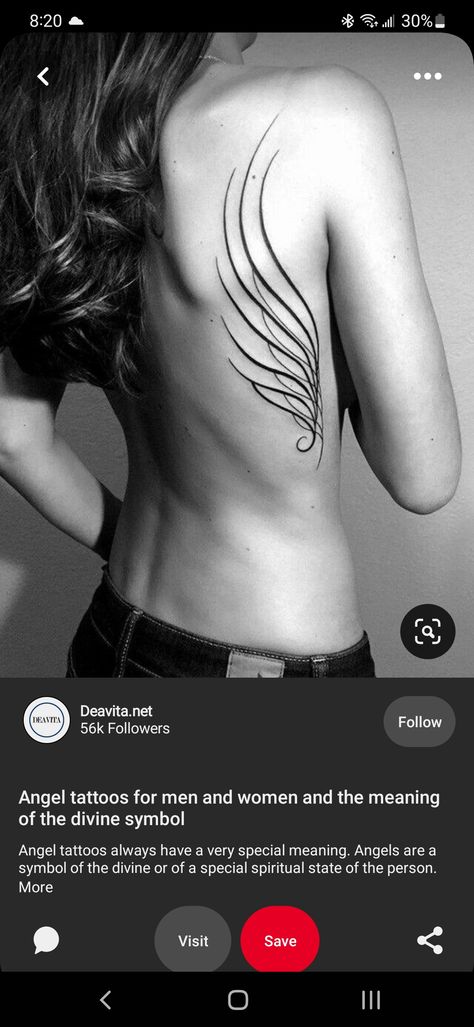 Tattoo Planets, Wing Tattoos On Back, Wing Tattoo Designs, Angel Wings Tattoo, Wing Tattoo, Cat Tattoos, Inspiration Tattoos, Celtic Tattoos, Memorial Tattoos