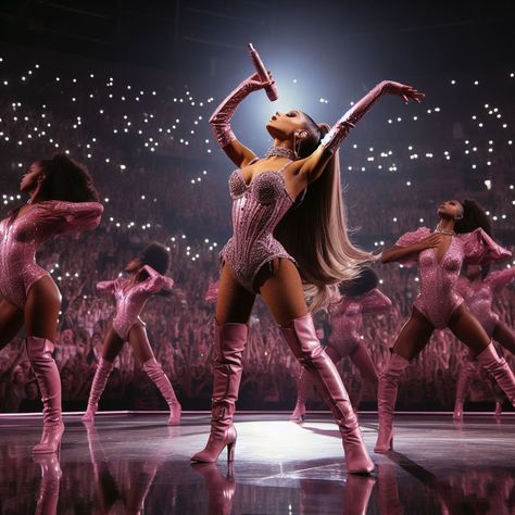 Ariana Grande Body, Ariana Grande Performance, Ariana Grande Singing, Ariana Grande Fragrance, Mode Grunge, Ariana Grande Outfits, Preformance Outfits, Ariana Grande Photos, Ariana Grande Pictures