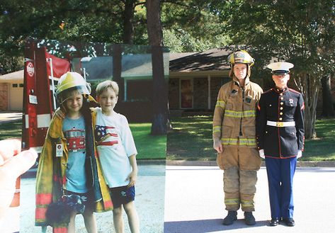 21 Heart Touching Dear Photographs Dear Photograph, Then And Now Photos, Touching Photos, Faith In Humanity Restored, Humanity Restored, Dreams Do Come True, Two Brothers, Make You Cry, Faith In Humanity