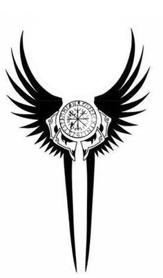 One of my nordic symbol tattoo idea,inspirated by valkyrie & vegvisir, under construction yet.  In the future maybe i putting it to my right under arm,in horizontal position... Viking Tattoo Meaning, Norse Mythology Symbols, Mythology Symbols, Runes Tattoo, Yggdrasil Tattoo, Norse Mythology Tattoo, Valkyrie Tattoo, Viking Tattoo Symbol, Monster Tattoo