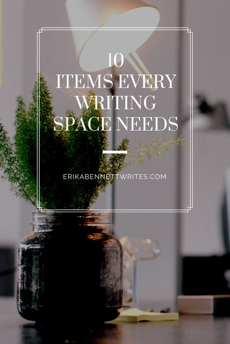 Writers need these items to work comfortably. Writers Office Ideas, Writers Studio Work Spaces, Writers Home Office, Writing Space Aesthetic, Writer Home Office, Writing Nook Writers Work Spaces, Writers Office Aesthetic, Writing Nook Ideas, Writing Room Aesthetic