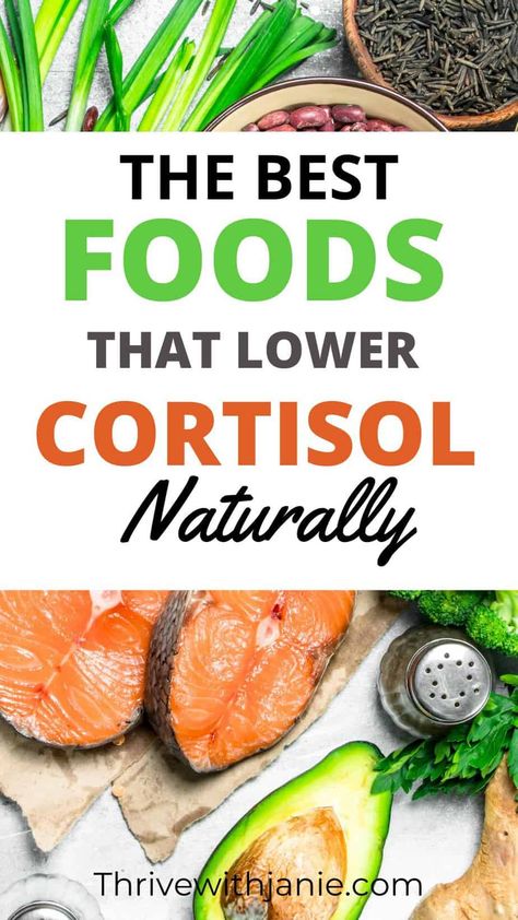 The Best Foods That Reduce Cortisol Levels Naturally - Thrive With Janie Cortisol Diet, Reduce Cortisol Levels, Reduce Cortisol, Lower Cortisol Levels, Reducing Cortisol Levels, Cortisol Levels, Good Foods To Eat, Food Science, 140 Pounds