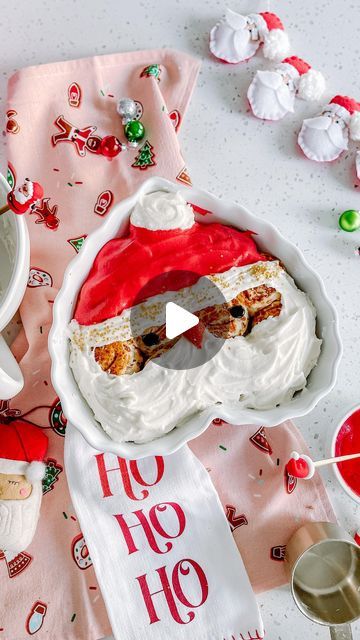 Addie Taylor ✨ DIY + Motherhood on Instagram: "Santa Cinnamon rolls!! 

Everything is more magical with edible  stars 🤩 If you have a heart pan just flip it and make the cutest Santa anything! My friend @theshowgals makes these as cookies each year and I love the idea!

#christmasbreakfast #santacinnamonroll #santadessert #santatreats #christmastreats #heartsanta #elfbreakfast #christmasbrunch" Cinnamon Rolls, My Friend, A Heart, The Cutest, Cinnamon, Rolls, Stars, Christmas, I Love