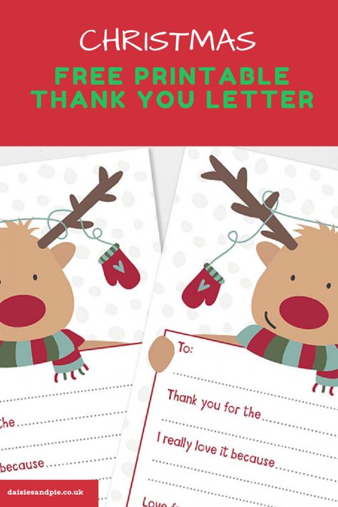 Free printable thank you letters with super cute reindeer design | kids Christmas activities | free printable Kids Christmas Activities, Christmas Cards Kids, Christmas Crafts For Kids To Make, Homemade Christmas Decorations, Parenting Inspiration, Christmas Thank You, Card Templates Free, Mothers Day Crafts For Kids, Thank You Postcards