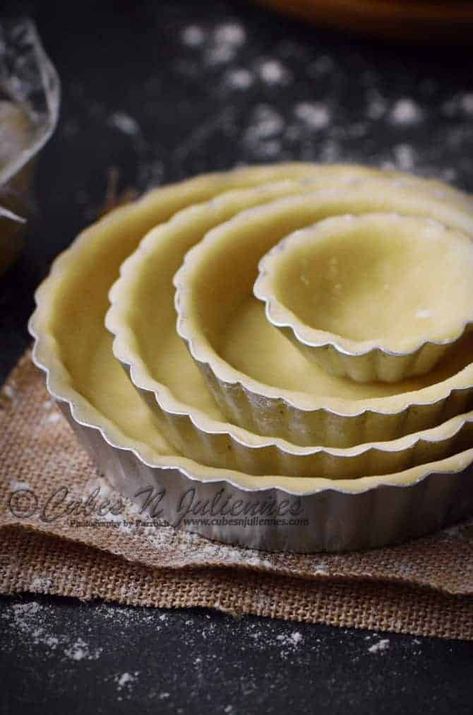 Tart Shells Recipe, Tart Crust Recipe, Brunch Dessert, Tart Dough, Shells Recipe, Brunch Desserts, Tarts Crust, Tart Baking, Pastry Pie