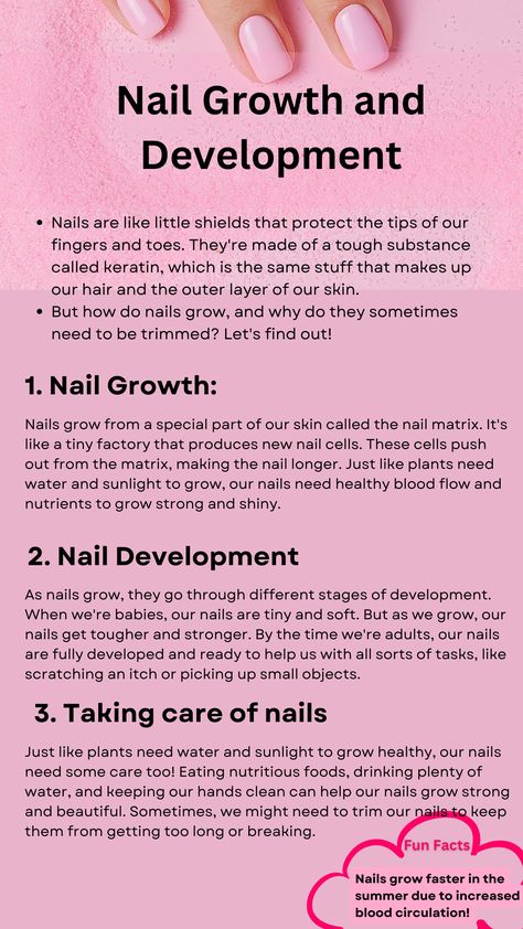 how to keep nails healthy Nail Infographic, Nail Structure, Nail Anatomy, Strong Healthy Nails, Healthy Practices, Nail Training, Nail Growth Tips, Nail Care Diy, Diy Makeup Remover