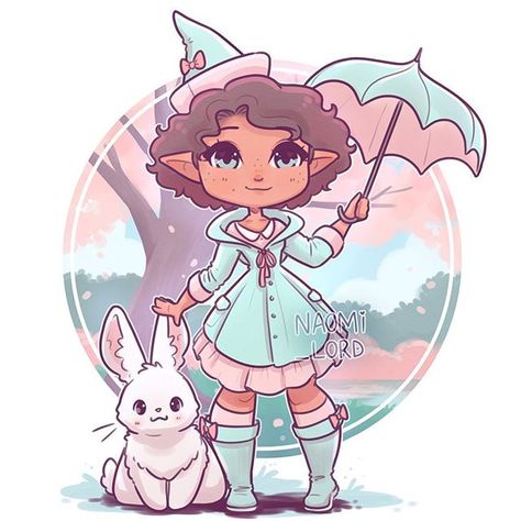 Naomi Lord Art, Naomi Lord, Witch Design, Cute Animal Drawings Kawaii, Chibi Girl, Cute Anime Chibi, Kawaii Chibi, Cute Kawaii Drawings, Chibi Drawings