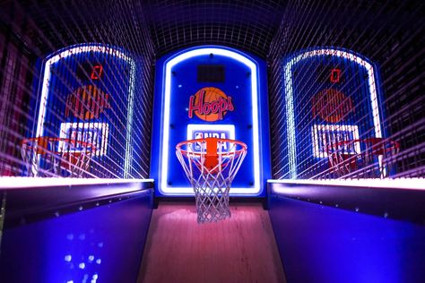 Basketball Arcade Games, Free Basketball, Machining Projects, Basketball Star, Basketball Hoops, Arcade Machine, Basketball Coach, Neon Wallpaper, Workout Games