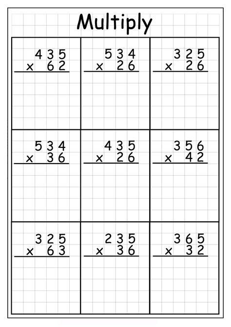 Help your child practice their multiplication skills with these fun and engaging worksheets. With a variety of problems to choose from, your child will be able to master multiplication in no time!

#multiplication #worksheets 3rd Grade Multiplication Worksheets, Math Worksheets For Kids, 3rd Grade Words, Math Tutorials, Multiplication Worksheets, Printable Math Worksheets, Kids Math Worksheets, Worksheets For Kids, Math Worksheets