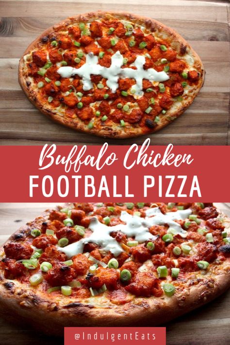 Blue Cheese Cream Sauce, Cheese Cream Sauce, Football Pizza, Buffalo Meatballs, Onion Pizza, Buffalo Chicken Pasta, Cream Cheese Chicken, Buffalo Sauce, Buffalo Wings