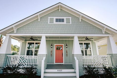 Beach House Exterior Colors, Beach Cottage Style Decor, Coastal Home Exterior, Beach Cottage Exterior, Ocean Isle Beach Nc, Beach House Exterior, Bungalow Exterior, Ocean Isle Beach, Country Cottage Decor