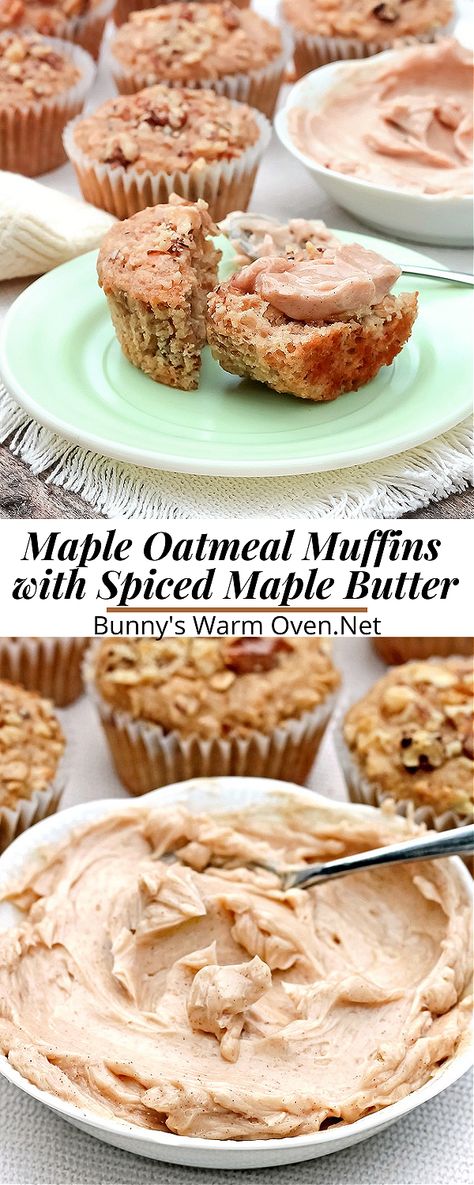 Breakfast Autumn, Muffins Oatmeal, Recipes Cupcakes, Maple Oatmeal, Muffins Blueberry, Thanksgiving Baking, Maple Recipes, Maple Syrup Recipes, Thanksgiving Breakfast