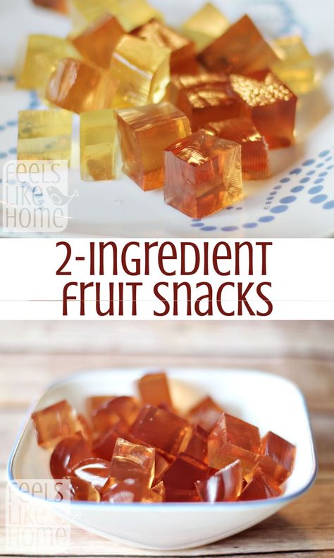 Healthy fruit snacks Healthy Fruit Snack Recipes, Heathly Snacks, Fruit Snack Recipe, Appetizers Appetizers, Snacks Homemade, Homemade Ingredients, Homemade Fruit Snacks, Homemade Gummies, Healthy Fruit Snacks