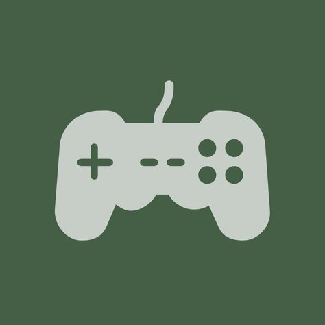 Games Icon for iOS 14 Green Game Icon, Games App Icon, Green Phone Aesthetic, Widgets Theme, Dark Green Icons, App Icon Green, Green Aesthetic Tumblr, Games Icon, Green Ios