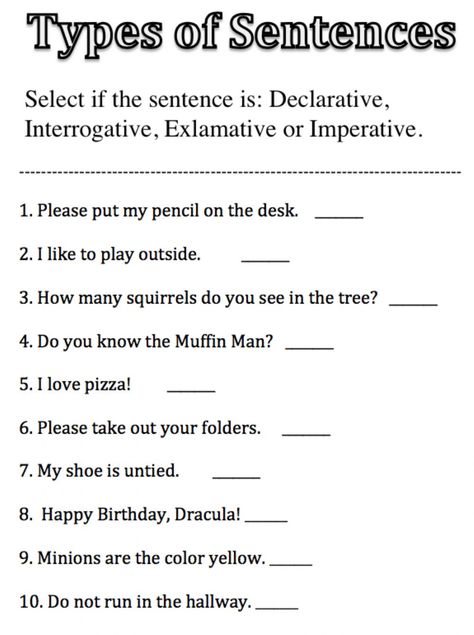 Sentence structure interactive and downloadable worksheet. You can do the exercises online or download the worksheet as pdf. Kinds Of Sentences Worksheet Grade 5, Sentence Types Activities, Kinds Of Sentences Worksheet For Grade 4, English Sentence Structure Worksheet, Sentence And Non Sentence Worksheet, Sentence Types Worksheets, Kinds Of Sentences Worksheet Grade 3, Types Of Sentences Worksheet 3rd Grade, Kind Of Sentences Worksheet