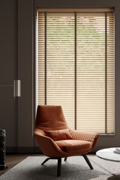 Yes, and very well too. Wooden blinds can make a marked difference to the temperature of your room, and may help you to keep your heating bills lower, which given the current state of play with the cost of living crisis, might well make them a very sound investment for winter 2022/23. Wooden Blinds Living Room, Luxury Blinds, Office Blinds, Classic Window, Living Room Blinds, Wood Curtain, Wood Blinds, Wooden Blinds, Beach House Interior