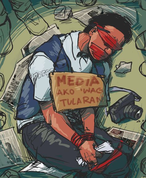 State of Surveillance | Guia Abogado | Philippine Collegian | Volume 94 | Issue 5 (Special Issue) | 3 October 2016 Press Freedom Poster, Kontemporaryong Issue, Poster Slogan About Freedom, Editorial Cartooning Philippines Issue, Social Realism Art, Freedom Poster, Poster Slogan, Government Art, Law Poster